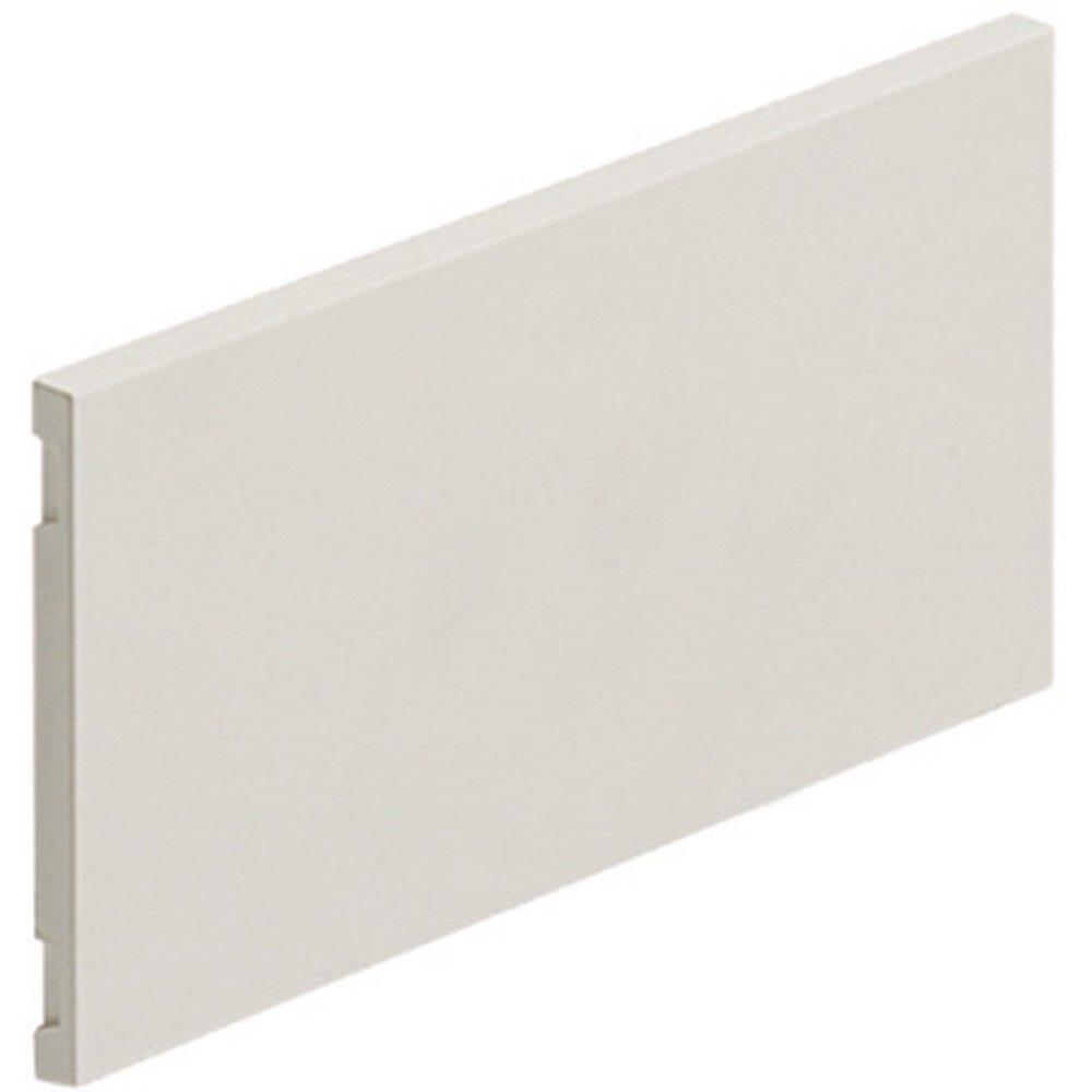Placca cieca Multibox bianca protezione vani non occupati quadro elettrico 16136S uso residenziale e professionale