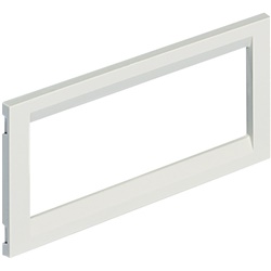 Placca Multibox 6 Moduli LivingLight Bianco per Installazioni Elettriche Modulari
