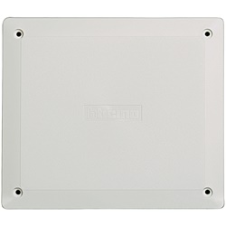 Coperchio ricambio Multibox resina antiurto superficie tinteggiabile per scatola elettrica