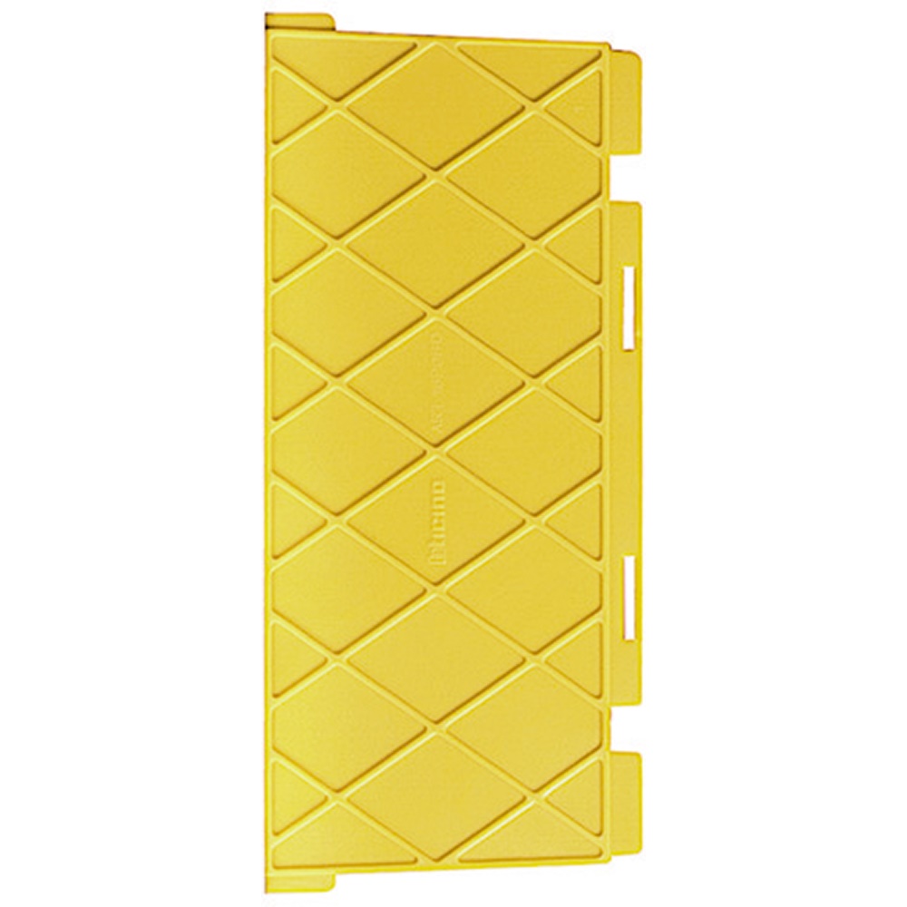 Diaframma separatore resistente per scatole MULTIBOX 16206-16208, isolamento e protezione componenti elettrici, colore giallo