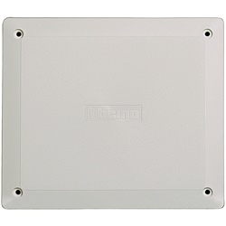 Coperchio ricambio Multibox resina antiurto superficie tinteggiabile per scatole elettriche residenziali e industriali