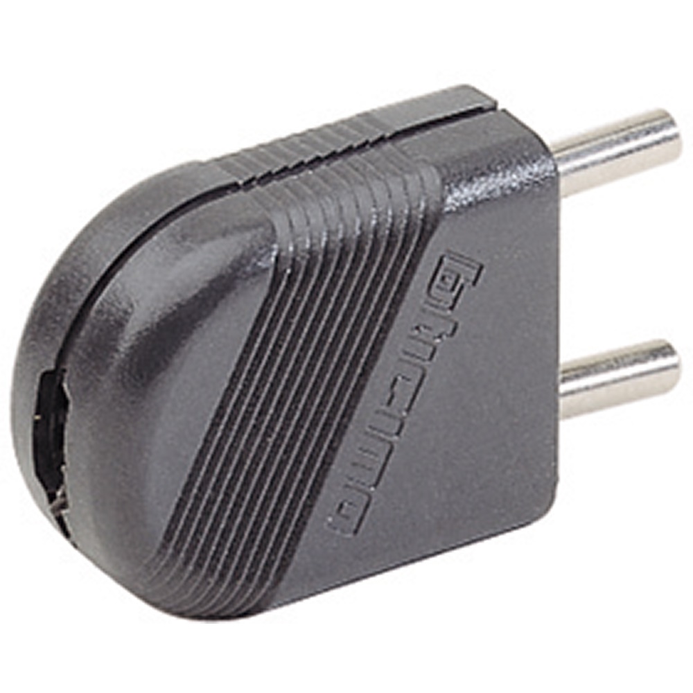 Spina volante 2 poli Mignon 24V 6A per circuiti SELV connessioni sicure impianti elettrici basse tensioni