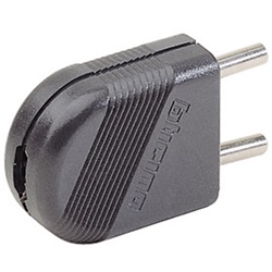 Spina volante 2 poli Mignon 24V 6A per circuiti SELV connessioni sicure impianti elettrici basse tensioni