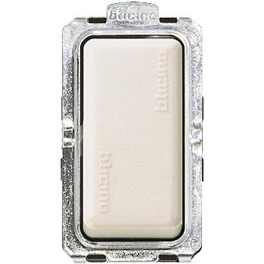 Deviatore unipolare 1P 16A 16AX 250V montaggio modulare per impianti elettrici residenziali e commerciali
