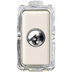 Deviatore unipolare 1P 10A con chiave sicurezza per controllo circuiti elettrici residenziali e professionali