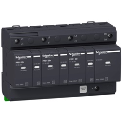 SPD PRD1 25r 3P+N riport. estraibile Tipo 1+2