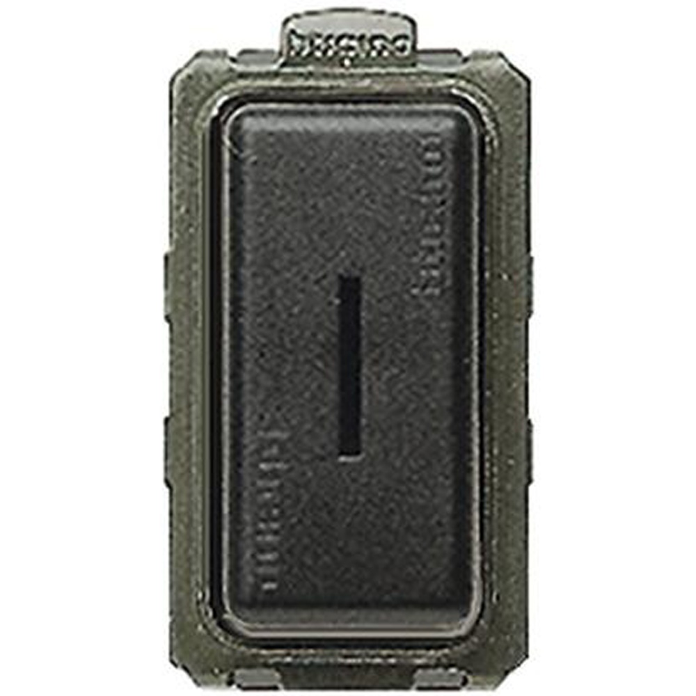 Pulsante unipolare NO 16A comando marcia contatto supplementare NC per telecomandi impianti elettrici
