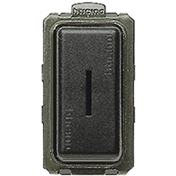 Pulsante unipolare NO 16A comando marcia contatto supplementare NC per telecomandi impianti elettrici