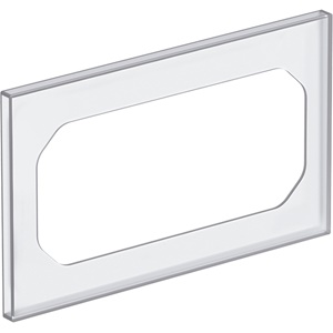 Cornice spessore 6 mm placca Air 3 per installazione elettrica incasso esistente