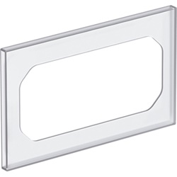 Cornice spessore 6 mm placca Air 3 per installazione elettrica incasso esistente