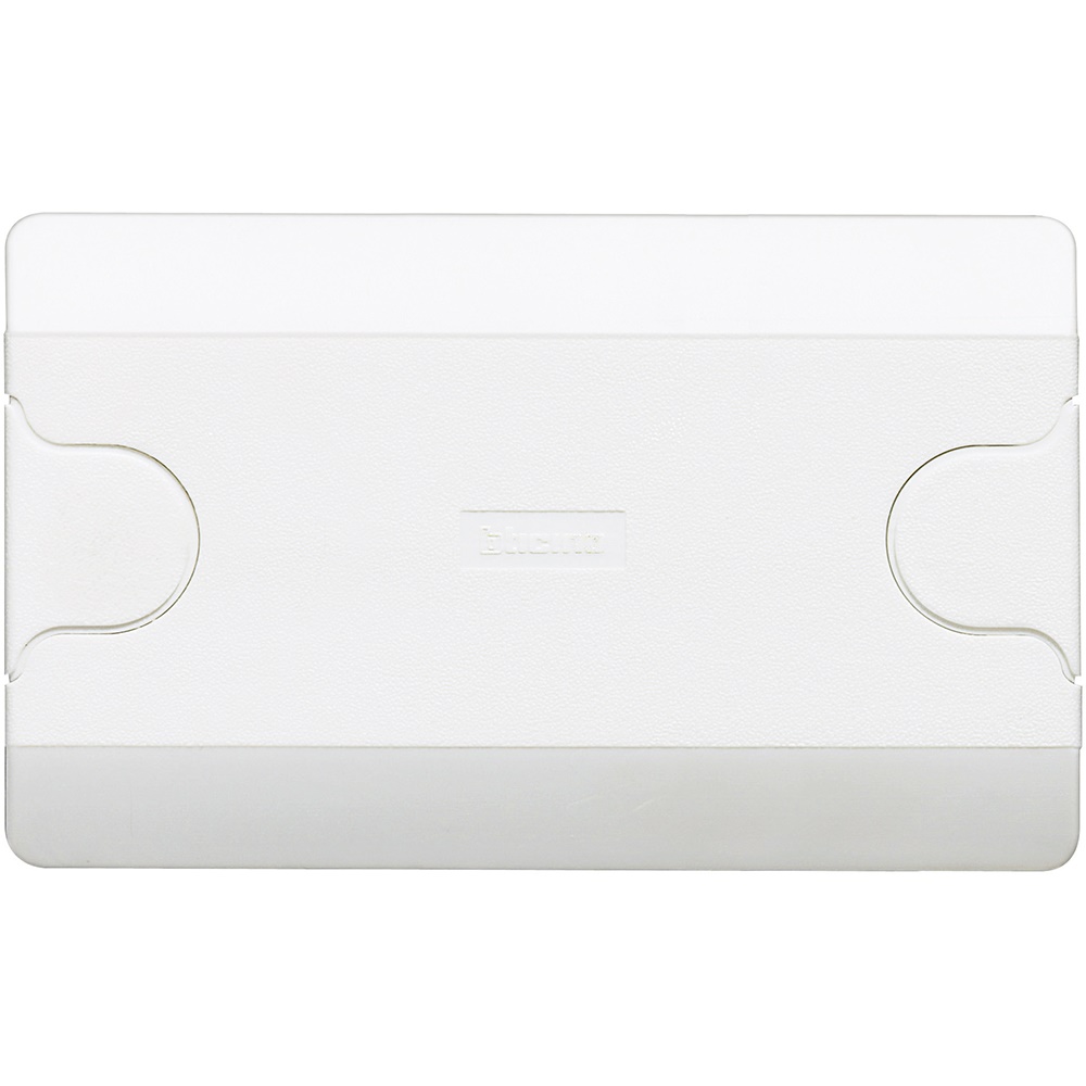 Coperchio scatola elettrica 504E bianco resistente superficie satinata viti occultabili uso residenziale commerciale