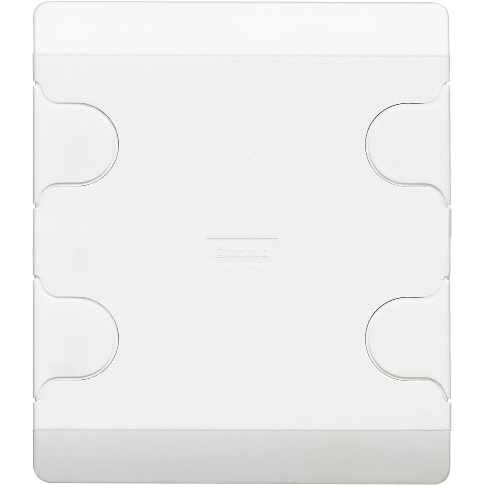 Coperchio scatola derivazione 506E superficie satinata viti occultabili uso elettrico
