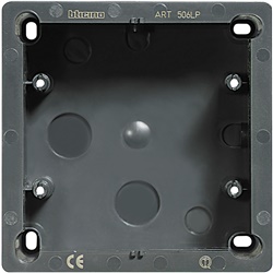Scatola da parete 3+3 posti Living per impianti elettrici civili e diffusione sonora