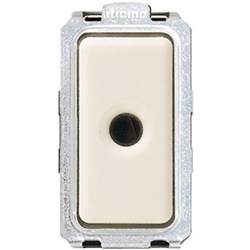 Predispositore jack 2 contatti normalmente aperti 48V 10A per installazioni elettriche modulari