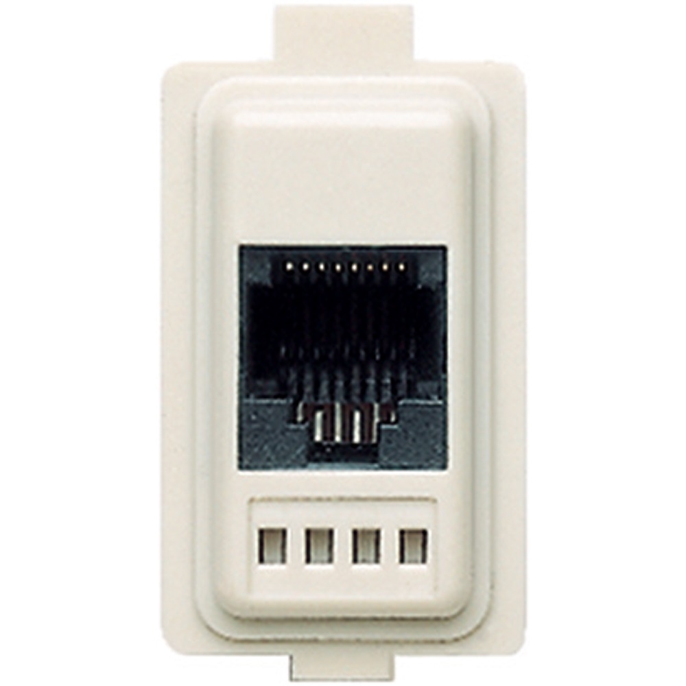 Connettore telefonico RJ12 3 coppie morsetto alta affidabilità per comunicazioni elettriche