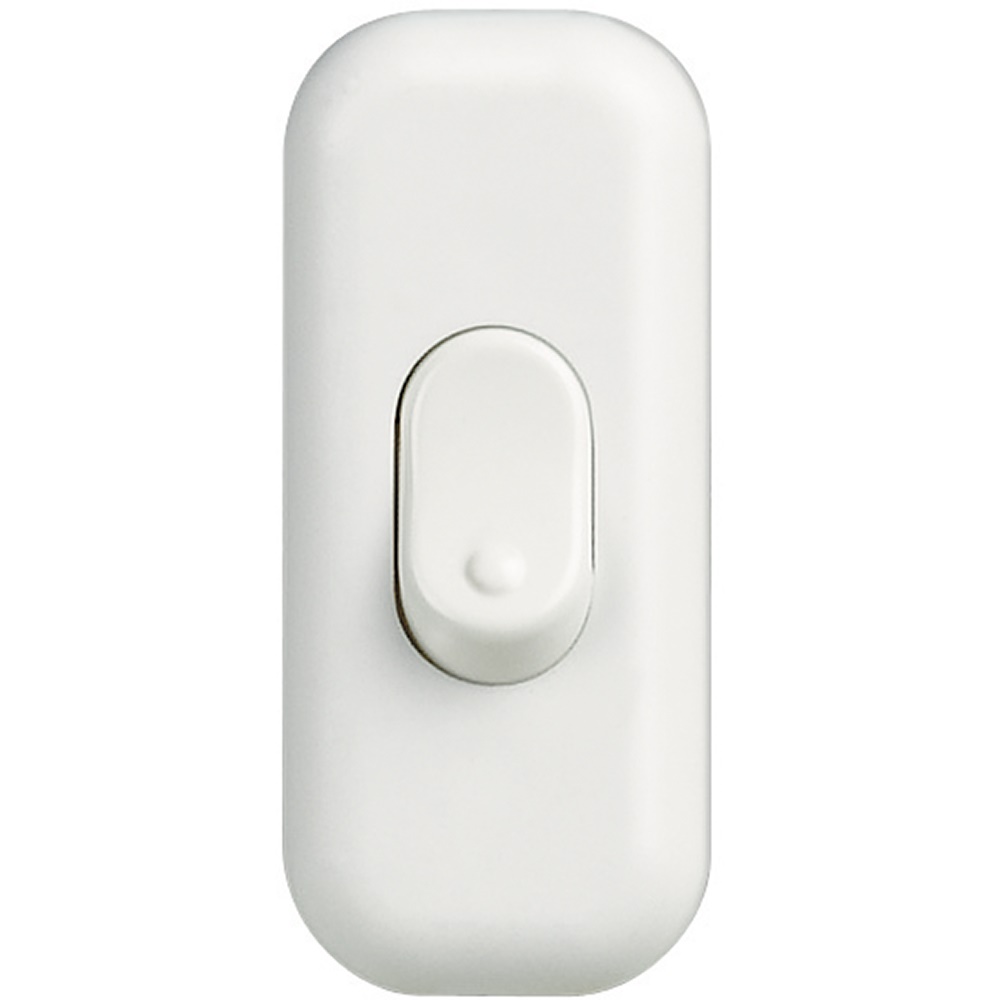 Pulsante volante 2A bianco serie 62 per installazioni elettriche residenziali