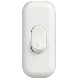 Pulsante volante 2A bianco serie 62 per installazioni elettriche residenziali