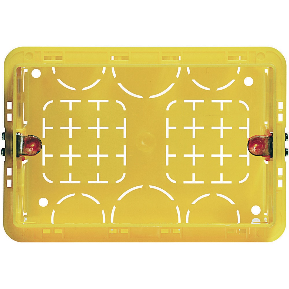 Scatola da incasso 3 posti resina 108x74x53,5mm per impianti elettrici domestici e professionali