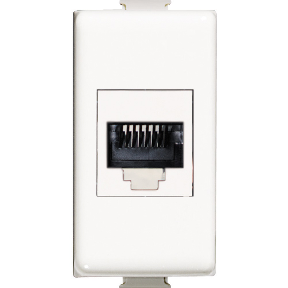 Connettore RJ45 Matix UTP Cat6 110IDC per reti dati installazioni a incasso