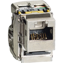 Connettore Keystone BTNET Cat 6A STP schermato per cavi 22-24 AWG rete dati professionale
