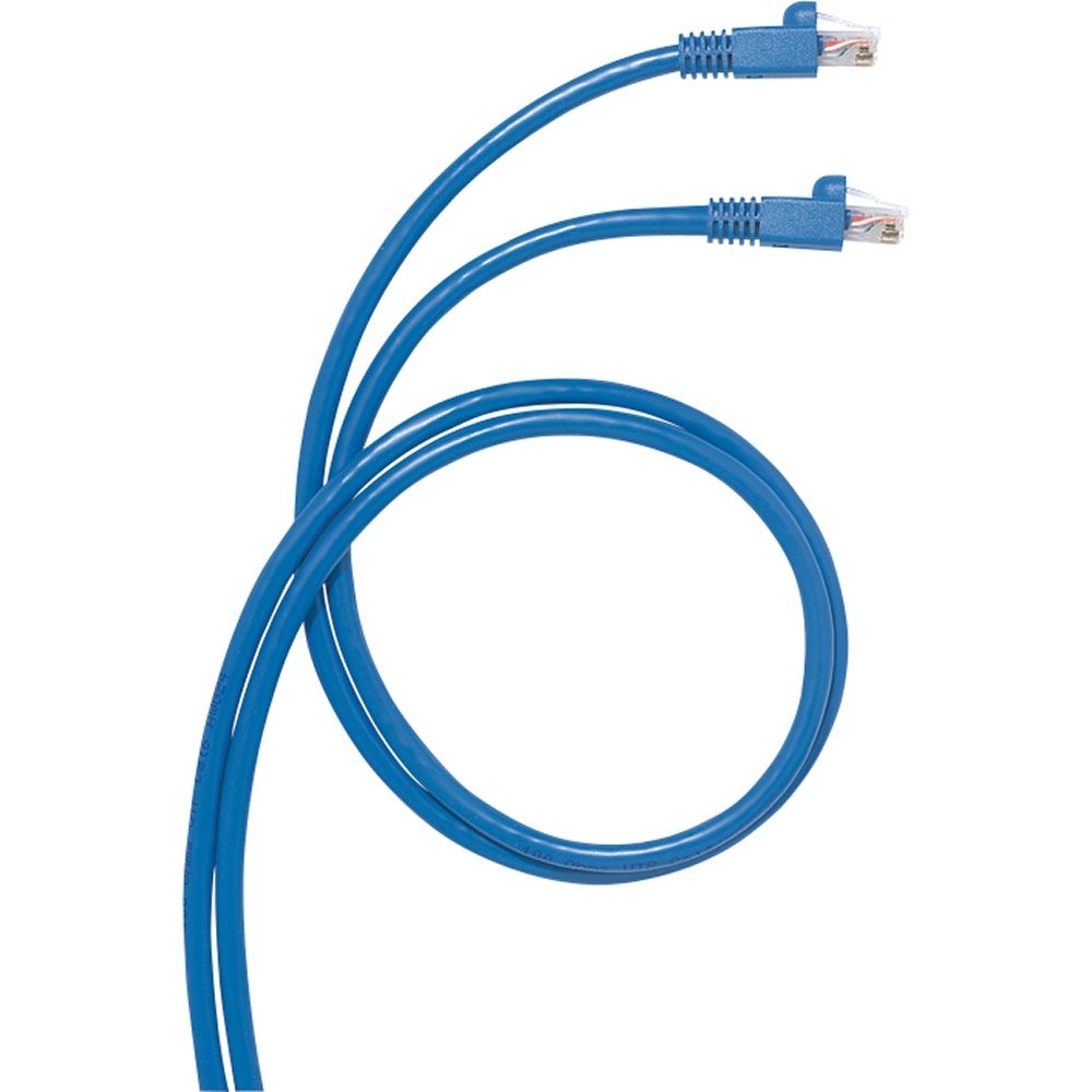 Cordone permutazione FTP Cat6 1,5m blu con connettori RJ45 per reti dati professionali