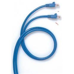 Cordone rete UTP categoria 6 1,5 m connettori RJ45 blu alta prestazione ufficio casa