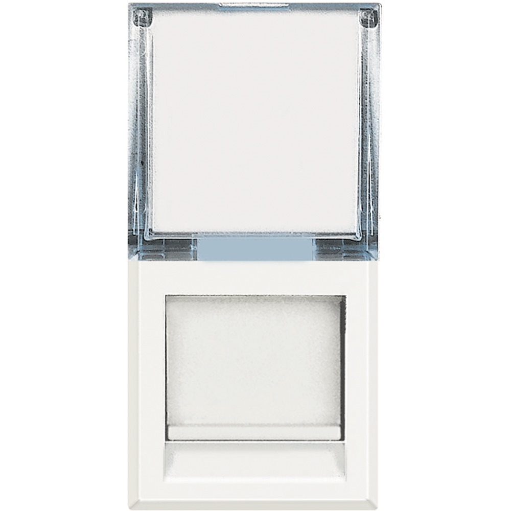 Presa RJ45 Cat6A schermata toolless Axolute bianca per rete ad alte prestazioni