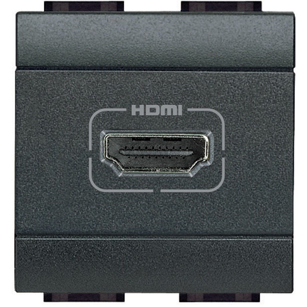 Connettore HDMI antracite 
