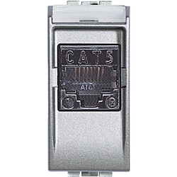 Connettore RJ45 UTP Cat5E BTNET Light Tech per reti cablate ad alte prestazioni