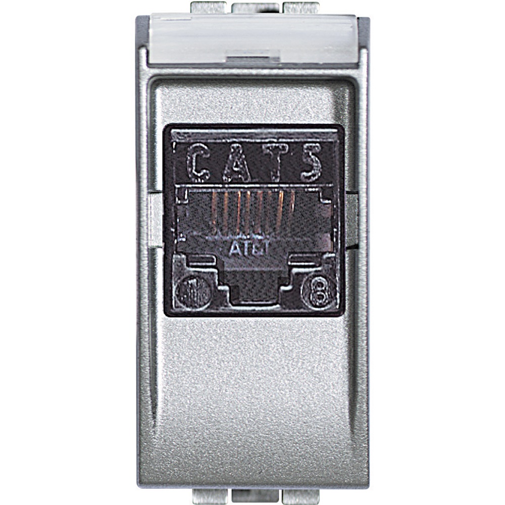 Connettore RJ45 UTP Cat6 110 Light Tech BTNET per rete dati