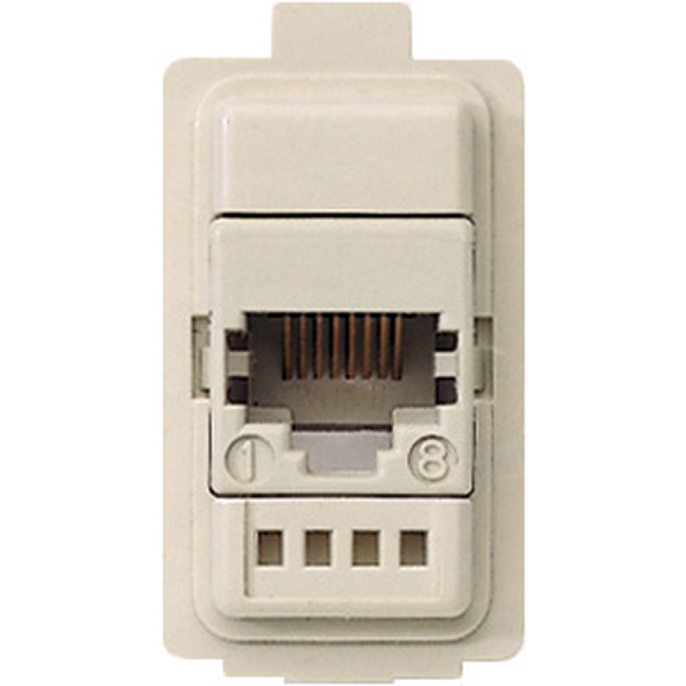 Connettore RJ45 UTP Cat6 Magic per cablaggio reti dati professionale, incasso, alta qualità