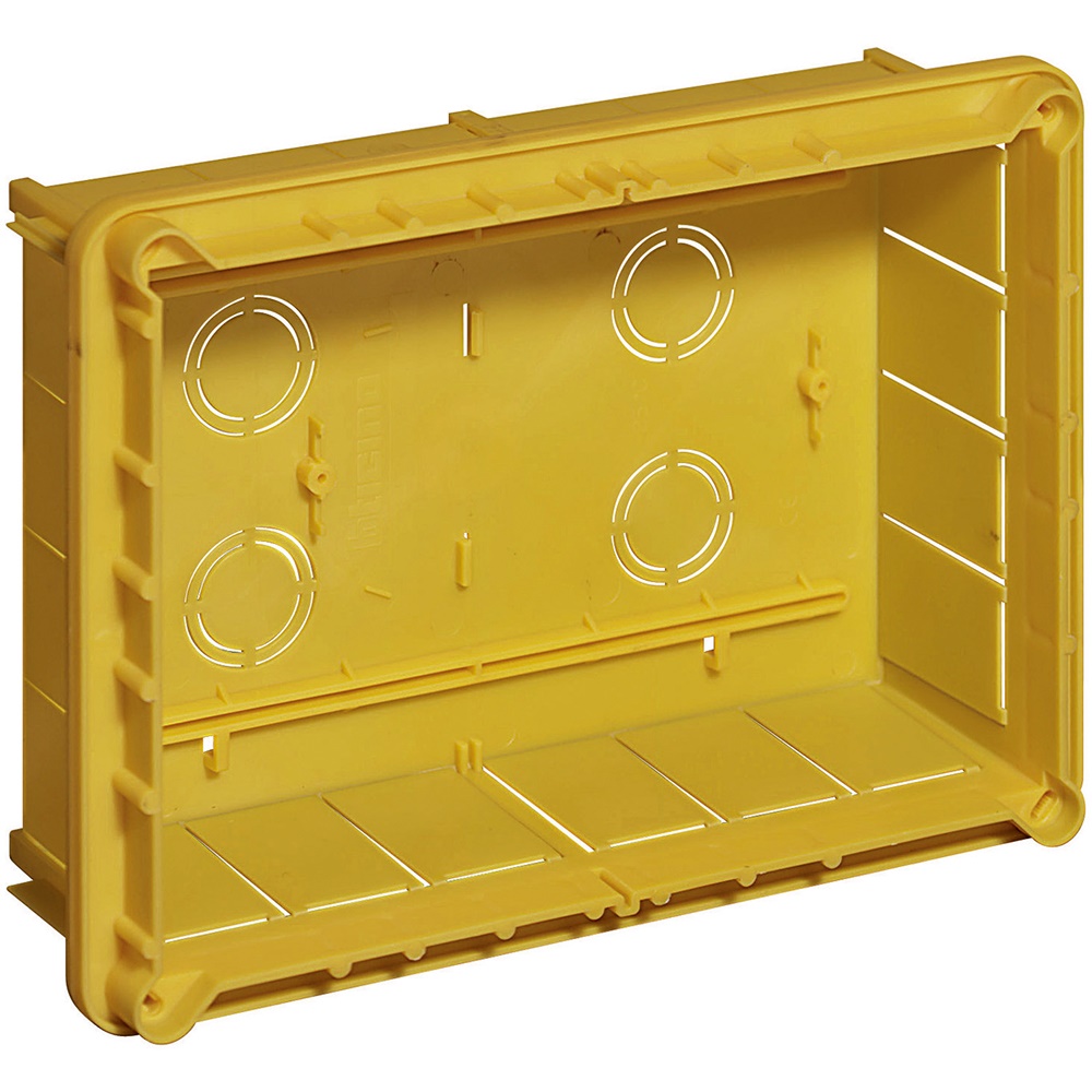 Scatola multifunzionale Multibox 6 moduli resina antiurto 218x154x69mm per impianti elettrici