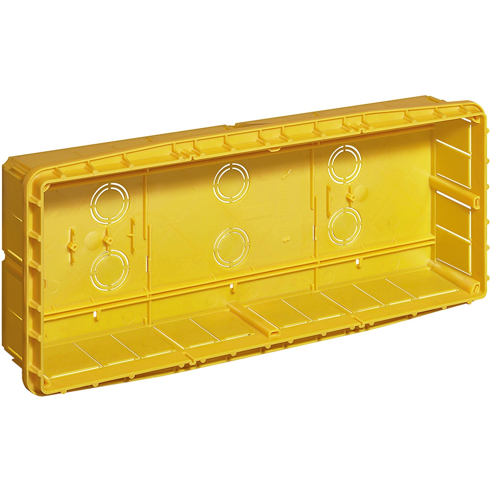 Scatola derivazione Multibox 387x154x69 mm resina antiurto 3 scomparti per impianti elettrici civili e industriali