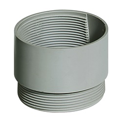 Manicotto prolunga sottopavimento Ø70 mm h40 mm per bocchettoni elettrici protezione impianti sottotraccia