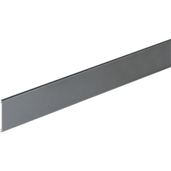 Coperchio PVC 80mm 2m grigio protezione isolamento cavi impianti elettrici