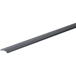 Coperchio PVC 60 mm 2 m alluminio per protezione canaline elettriche uso professionale e domestico