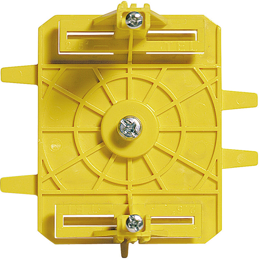 Staffa INTERLINK supporto modulare 2 moduli per installazione elettrica incasso
