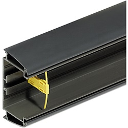 Graffa fermacavi Interlink per canaline elettriche fissaggio guida DIN35 uso professionale