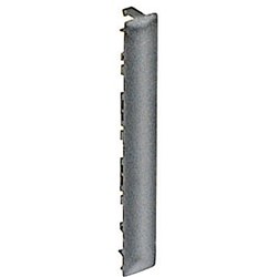 Giunzione coprigiunto 80 mm grigio per canaline elettriche protezione copertura cavi