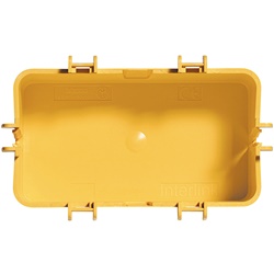 Scatola incasso Interlink 4 moduli plastica resistente installazioni elettriche residenziali e commerciali