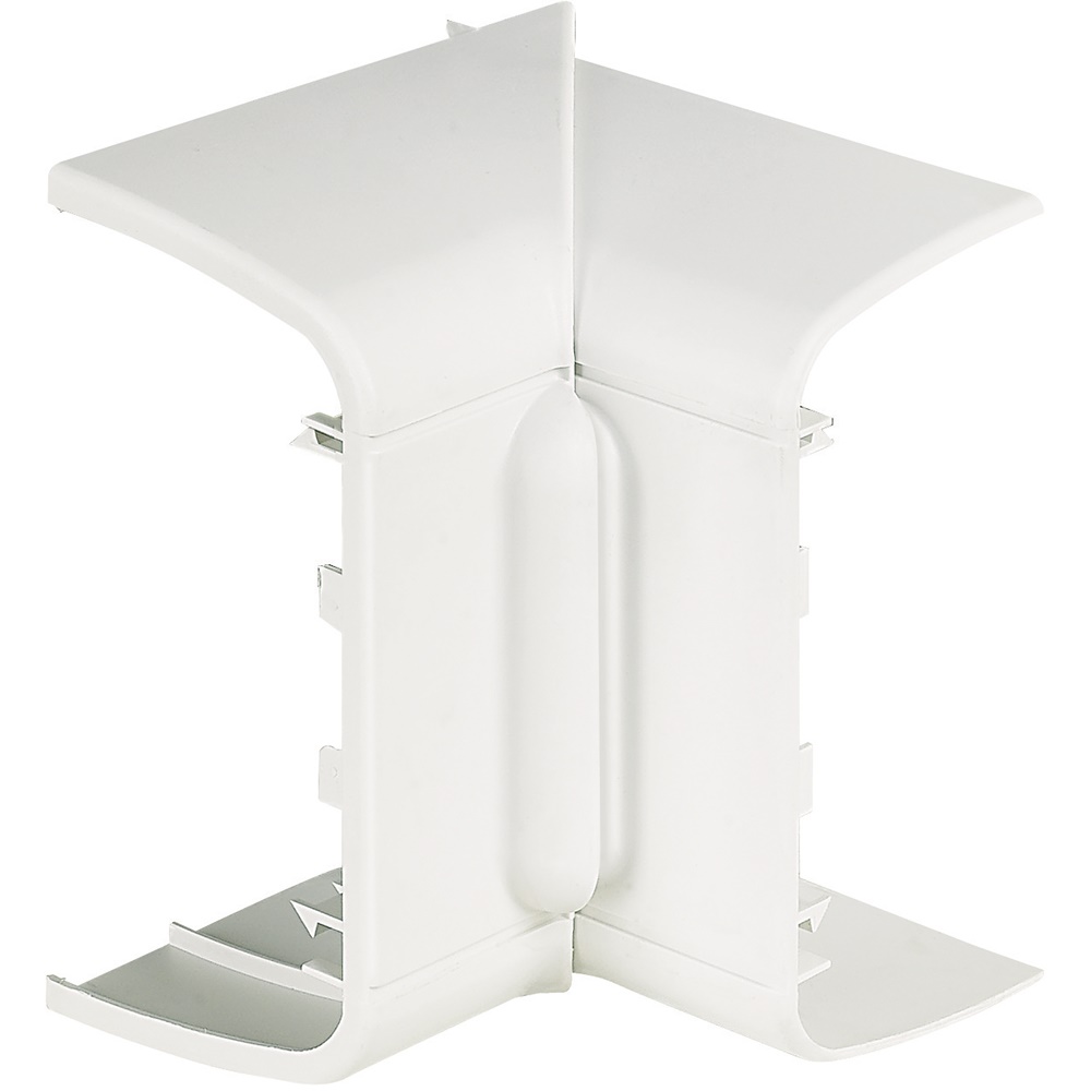 Copertura angolo interno 120x60 mm bianco per canalizzazione elettrica Interlink