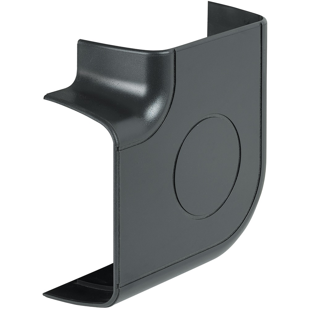 Copertura angolare piatta INTERLINK 120x60 mm grigia per installazioni elettriche sicurezza cavi