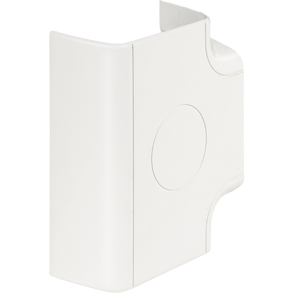 Copertura raccordo a T 120x60 mm bianca per impianti elettrici interlink resistente e facile installazione