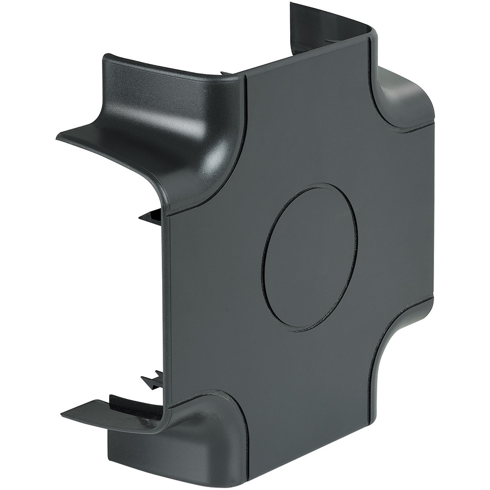 Copertura raccordo X 120x60 mm grigia per protezione connessioni elettriche interlink
