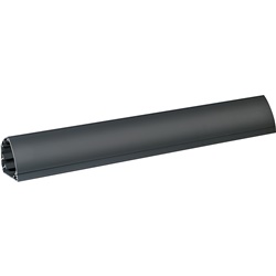 Canale PVC Interlink 2m grigio per organizzazione postazioni lavoro elettriche
