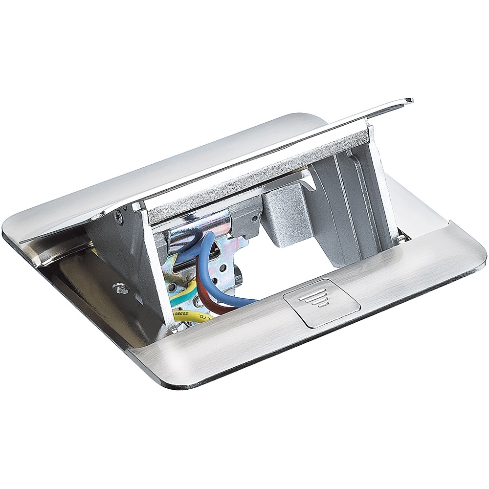 Sottopavimento Pop Up 4 Moduli Acciaio Inox Torretta Incasso Pavimenti Flottanti