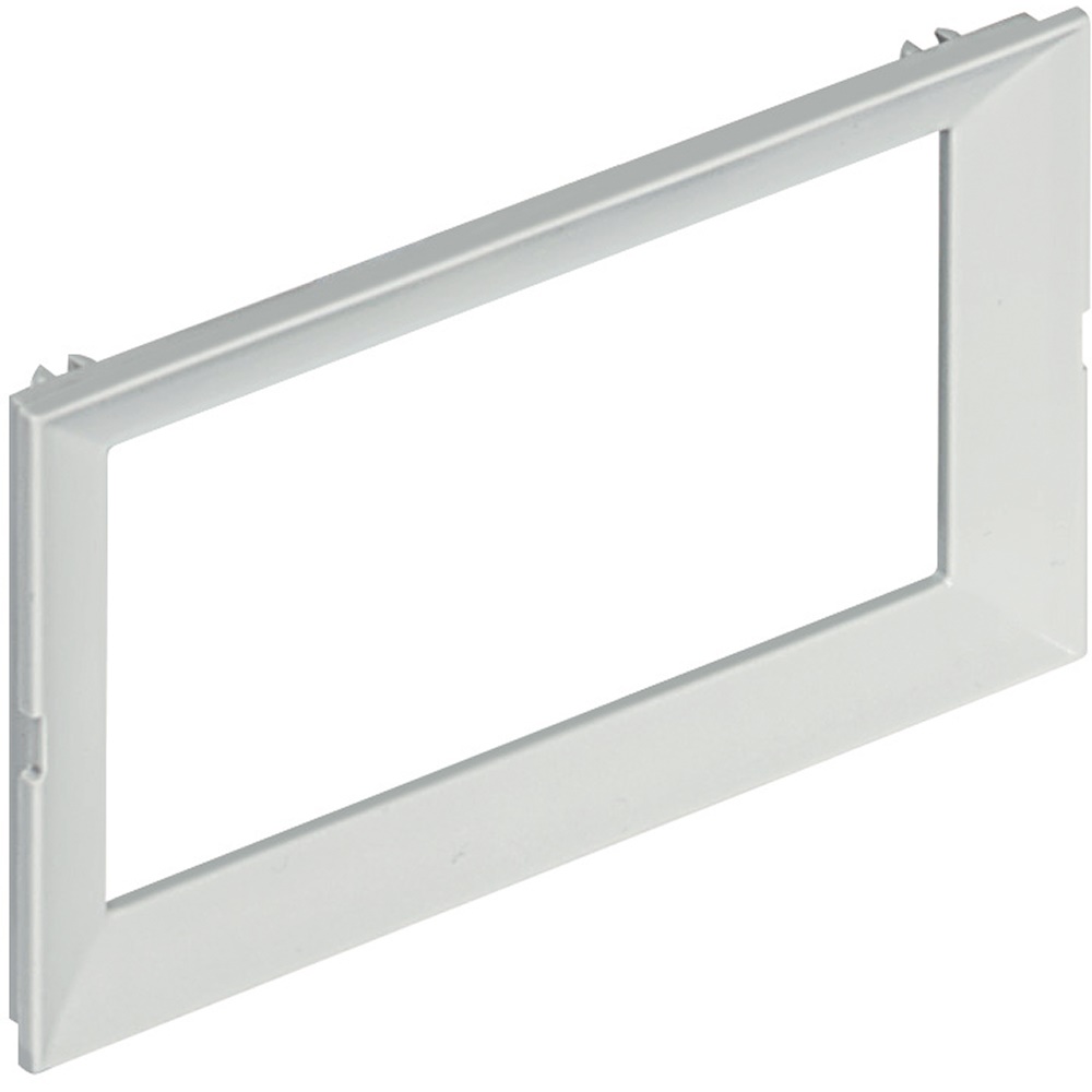 Supporto torrette elettriche 4 poli con mostrina integrata LivingLight grigio incasso professionale