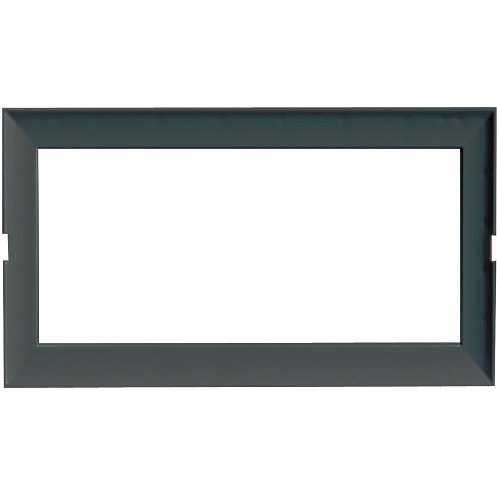 Supporto modulare incasso torrette elettriche 4 poli morsetti grigio antracite