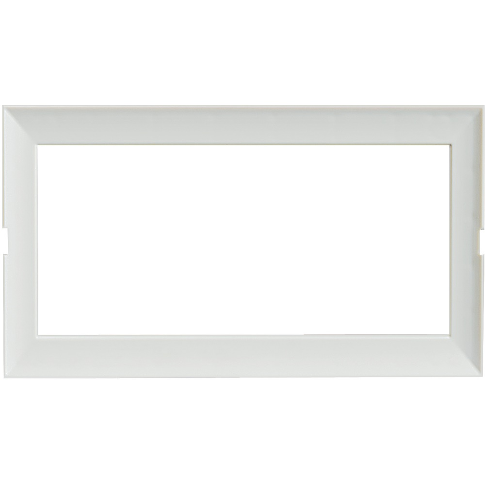 Supporto modulare torrette elettriche 4 moduli grigio per installazioni incasso interne