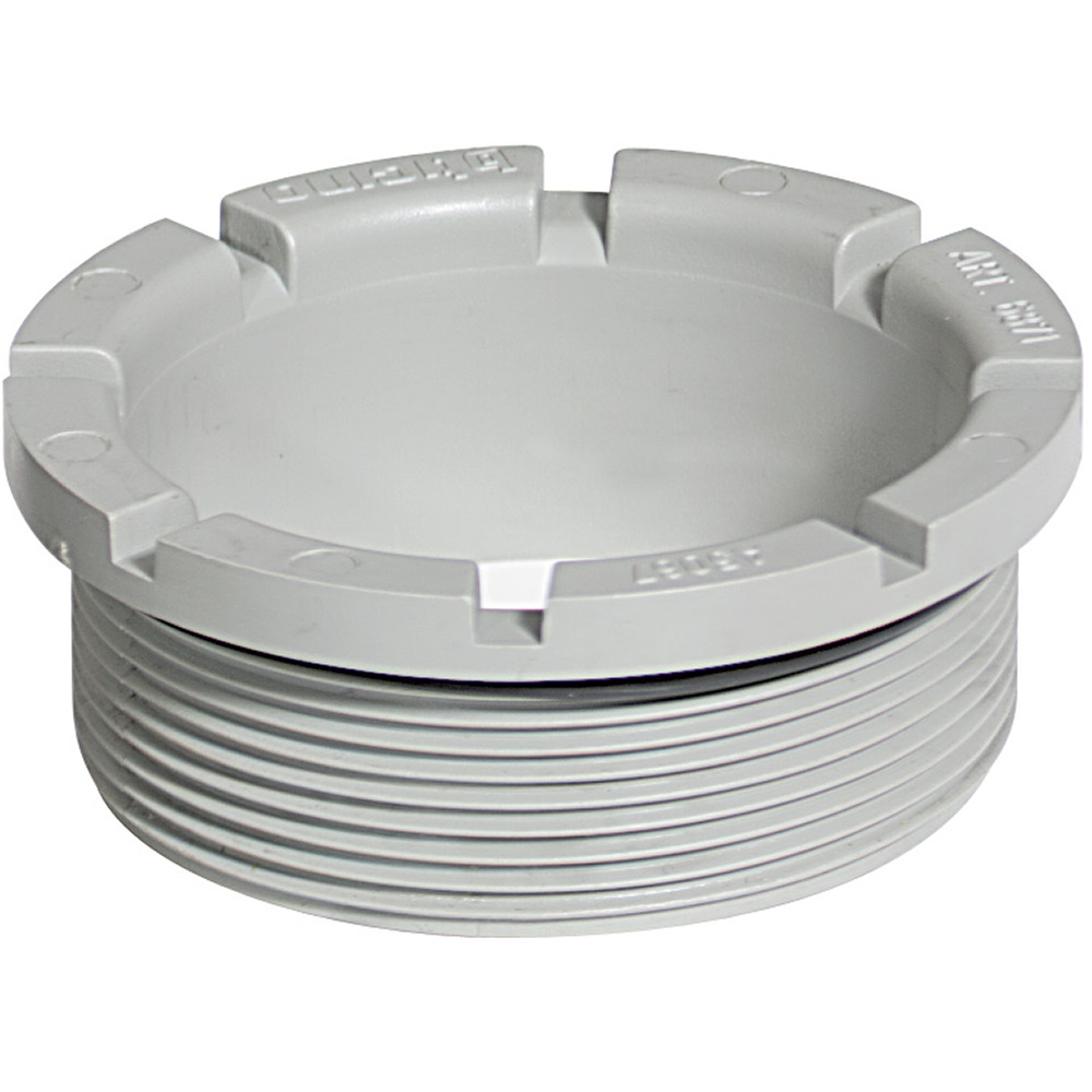 Ghiera bloccaggio torrette sottopavimento resina diametro 70 mm altezza 32 mm